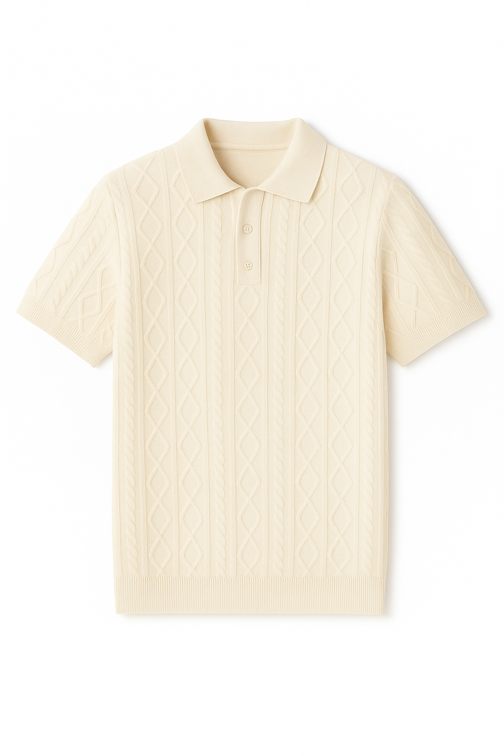 Camisa Polo Masculina Manga Curta Algodão Egípcio