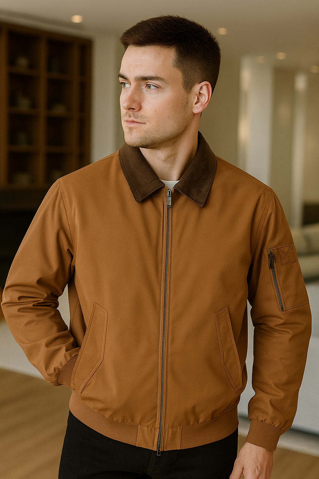 Jaqueta Masculina Harrington Clássica