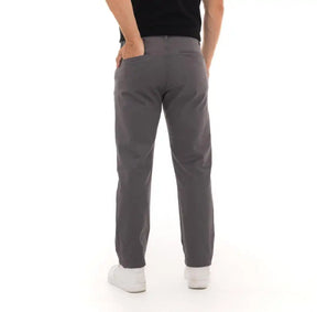 Calça Masculina Cinza Algodão Egípcio