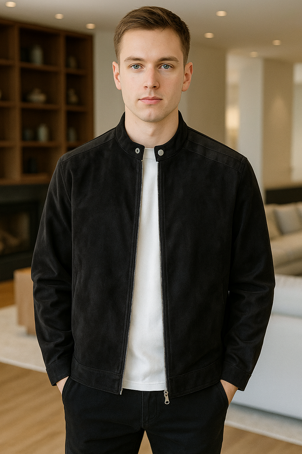 Jaqueta de Camurça Masculina