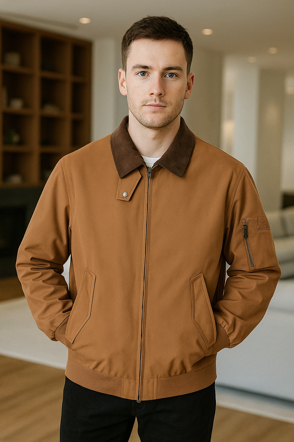 Jaqueta Masculina Harrington Clássica