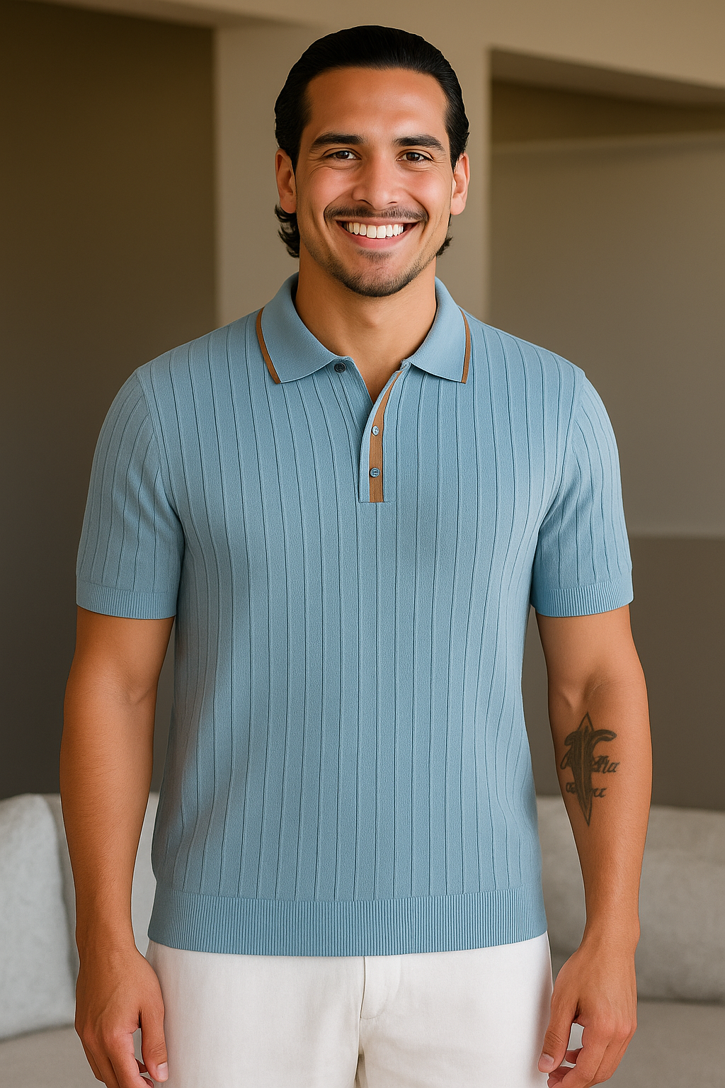 Camisa Polo de Gola Shirt  Masculina