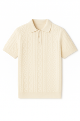 Camisa Polo Masculina Manga Curta Algodão Egípcio