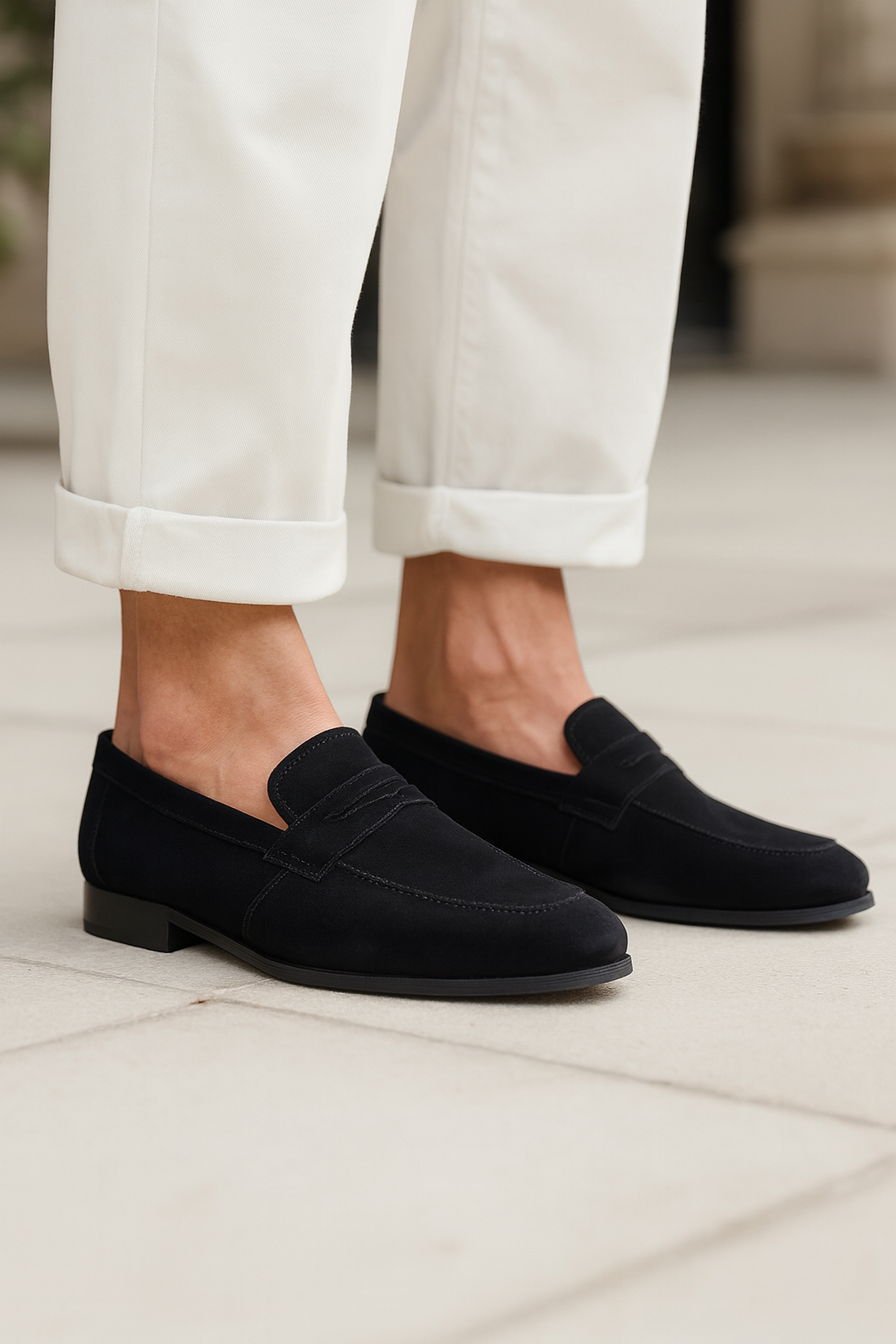 Sapato Masculino de Camurça