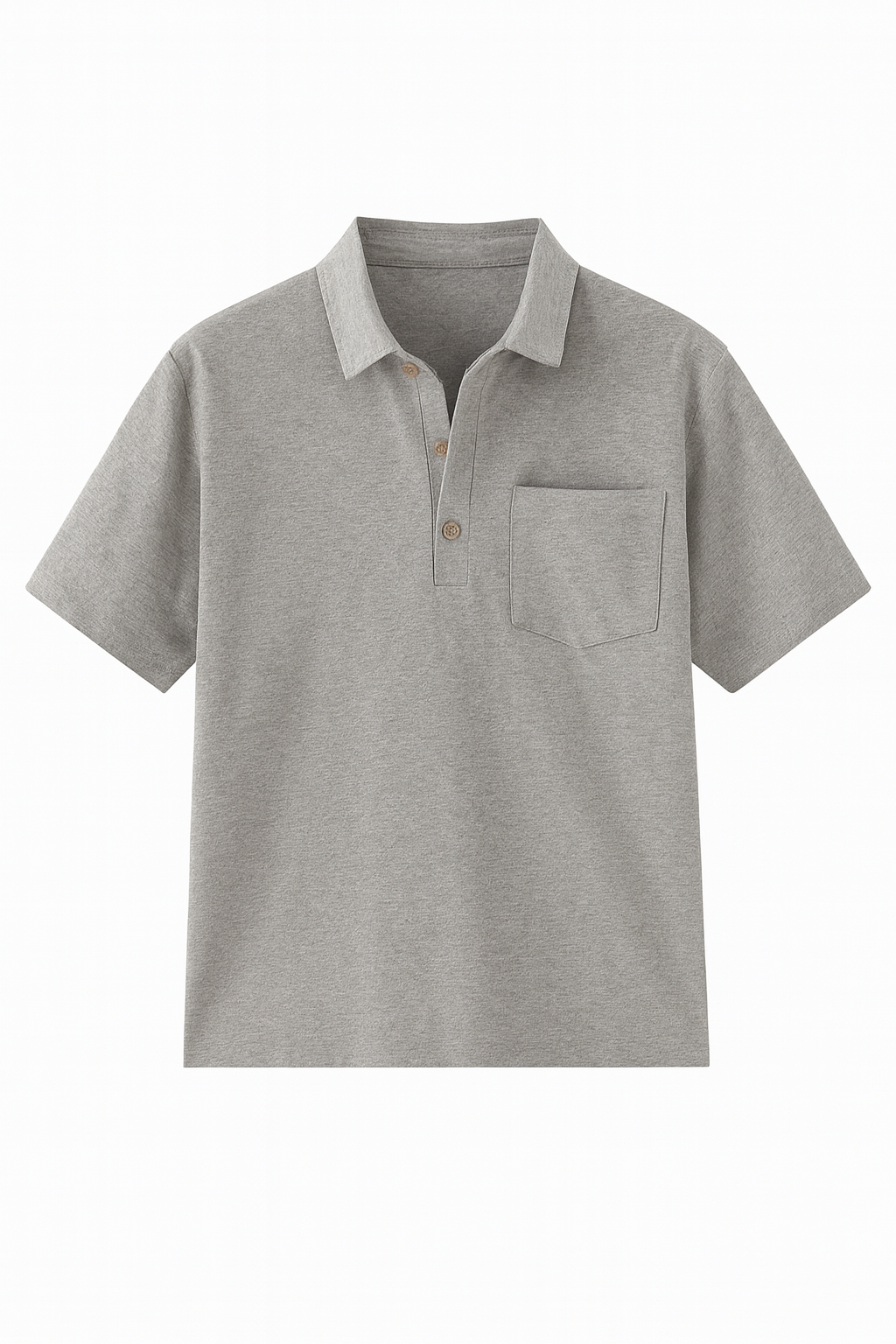 Camisa Polo Oversize de Linho Masculina