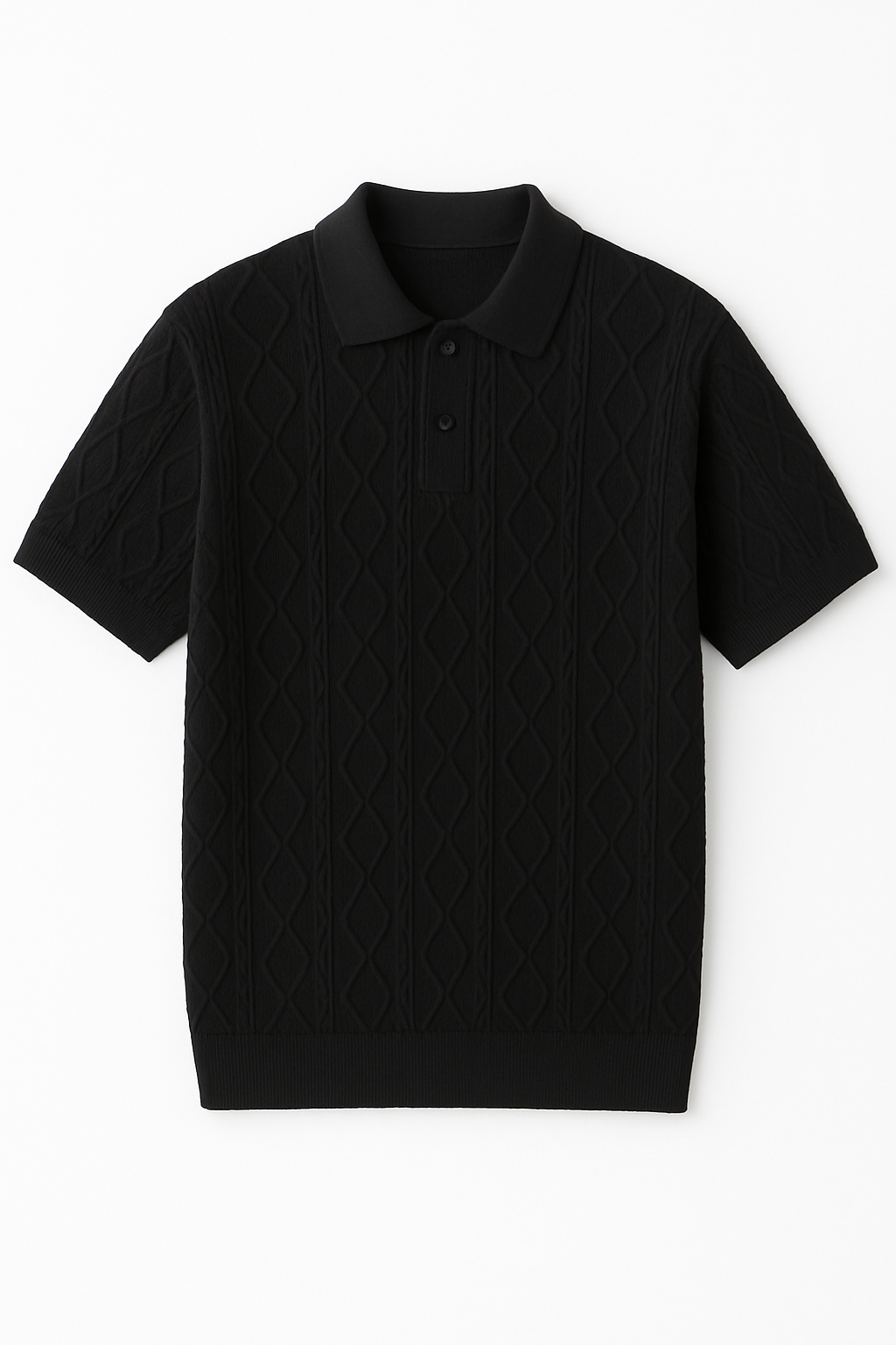 Camisa Polo Masculina Manga Curta Algodão Egípcio