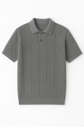 Camisa Polo Masculina Manga Curta Algodão Egípcio